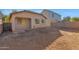 Large backyard with gravel and block wall at 15466 W Laurel Ln, Surprise, AZ 85379