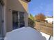 Private balcony overlooking backyard at 1708 E Galveston St, Gilbert, AZ 85295