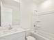 Modern bathroom with bathtub and updated fixtures at 24 S 175Th Ave, Goodyear, AZ 85338