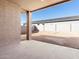 Covered patio with view of the backyard at 24 S 175Th Ave, Goodyear, AZ 85338