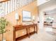 Entryway with console table and artwork at 2602 W Trapanotto Rd, Phoenix, AZ 85086