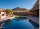 Stunning pool with mountain backdrop at 2602 W Trapanotto Rd, Phoenix, AZ 85086