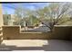 Private balcony overlooking a tree-lined street at 28414 N 101St Pl, Scottsdale, AZ 85262