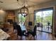 Dining area with glass table and chairs, plus scenic views at 28414 N 101St Pl, Scottsdale, AZ 85262