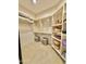 Spacious walk-in closet with ample shelving and storage at 28414 N 101St Pl, Scottsdale, AZ 85262