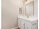 Bright bathroom with white vanity, and a large mirror at 3830 E Lakewood Pkwy # 1114, Phoenix, AZ 85048