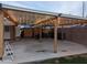 Covered carport with string lights and space for bikes at 416 N Orange --, Mesa, AZ 85201