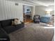 Living area with gray couch and blue dresser at 416 N Orange --, Mesa, AZ 85201