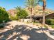 Luxury home exterior with mountain backdrop and palm trees at 5040 N Arcadia Dr, Phoenix, AZ 85018