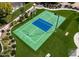 Aerial view of a multi-purpose sports court at 5040 N Arcadia Dr, Phoenix, AZ 85018