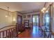 Long hallway with hardwood floors and vintage architectural details at 522 W Roosevelt St, Phoenix, AZ 85003