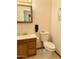 Clean bathroom with vanity, toilet, and medicine cabinet at 7750 E Broadway Rd # 232, Mesa, AZ 85208