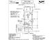 Plot plan showing a one-story house with a 2-car garage and patio at 7822 E Quartet Ave, Mesa, AZ 85212