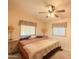 Spacious primary bedroom with a king-size bed at 8600 E Broadway Ave # 91, Mesa, AZ 85207