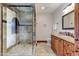 Elegant bathroom with a large shower and updated vanity at 9108 N Fireridge Trl, Fountain Hills, AZ 85268