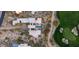 Bird's-eye view of a luxurious home and its surroundings at 9821 E Sundance Trl, Scottsdale, AZ 85262