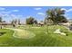 Enjoy putting practice on this community putting green at 11111 E Elmhurst Dr, Sun Lakes, AZ 85248