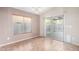 Dining area with sliding glass doors leading to backyard at 1127 S 165Th Dr, Goodyear, AZ 85338