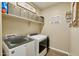 Convenient laundry room with Whirlpool washer and dryer at 1255 N Arizona Ave # 1148, Chandler, AZ 85225