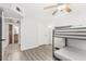 Bright bedroom with bunk beds and ample closet space at 1295 N Ash St # 913, Gilbert, AZ 85233