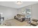 Relaxing living room with a comfortable couch and side table at 1732 E Baker Dr, Tempe, AZ 85282