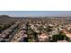 Aerial view of a residential neighborhood with various houses and landscaping at 1801 E Paradise Ln, Phoenix, AZ 85022