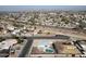 Aerial view of a house with a pool in a residential area at 1801 E Paradise Ln, Phoenix, AZ 85022