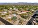 Aerial view of house and surrounding neighborhood at 18300 E Tonto Verde Dr, Rio Verde, AZ 85263