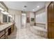 Large bathroom with a soaking tub and double vanity at 18300 E Tonto Verde Dr, Rio Verde, AZ 85263