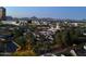 Aerial view showcasing the surrounding neighborhood and city skyline at 2323 N Central Ave # 906, Phoenix, AZ 85004