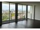 Spacious living room featuring stunning city views at 2323 N Central Ave # 906, Phoenix, AZ 85004