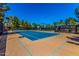 Two well-maintained tennis courts at 3984 E Los Altos Dr, Gilbert, AZ 85297