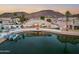 Luxury waterfront home with private boat dock at 5287 W Quail Ave, Glendale, AZ 85308