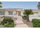 Beautiful single-story home with landscaped front yard and inviting entryway at 5287 W Quail Ave, Glendale, AZ 85308