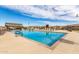 Community pool with a large sundeck and lounge area at 646 S Jacana Ln, Gilbert, AZ 85296