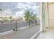 Private balcony offering city views and street access at 6850 E Mcdowell Rd # 7, Scottsdale, AZ 85257