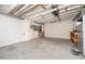 Spacious garage with workbench and ample storage at 7736 W Acoma Dr, Peoria, AZ 85381