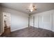 Spacious bedroom with large closet and hardwood floors at 1022 S Lola Ln, Tempe, AZ 85281