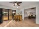 Kitchen with island, stainless steel appliances, and breakfast bar at 10302 E Lotus Ct, Chandler, AZ 85248