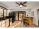 Modern kitchen with stainless steel appliances and an island at 10302 E Lotus Ct, Chandler, AZ 85248