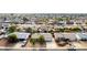 Aerial view of a house with a pool in a residential neighborhood at 10517 W Diana Ave, Peoria, AZ 85345