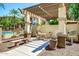 Relaxing patio area with BBQ grill and seating at 11640 N Tatum Blvd # 2079, Phoenix, AZ 85028