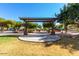 Relaxing community park with shaded benches and walkways at 1333 N Balboa --, Mesa, AZ 85205