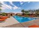 Sparkling community pool with comfortable lounge chairs at 1333 N Balboa --, Mesa, AZ 85205