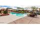 Community pool with lounge chairs and surrounding landscaping at 1333 N Balboa --, Mesa, AZ 85205