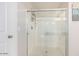 Clean and modern shower with glass enclosure at 1333 N Balboa --, Mesa, AZ 85205