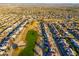 Aerial view of house and community, showing location and golf course proximity at 13708 W Robertson Dr, Sun City West, AZ 85375