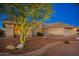 Front view of single story house and mature tree at 13708 W Robertson Dr, Sun City West, AZ 85375