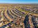 Home's location shown in wide aerial view of neighborhood at 14328 W Dusty Trail Blvd, Sun City West, AZ 85375