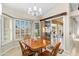 Dining area with sliding door leading to patio at 14328 W Dusty Trail Blvd, Sun City West, AZ 85375